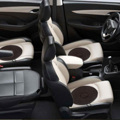 Beige 360 Rotating Seat Cushion, Portable Memory Foam Auto Swivel Anti-Slip Seat Disc Fit Car Vehicle Sport Seat Space, Easy Movement to Enter/Exit