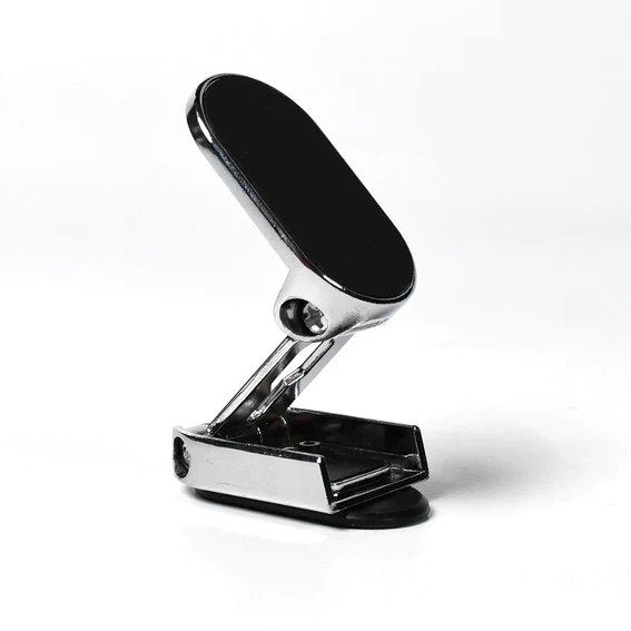 360 DEGREE ROTATING MAGNETIC CAR PHONE HOLDER | METAL FOLDING CAR PHONE HOLDER | NEW ALLOY FOLDING MAGNETIC CAR PHONE HOLDER (PACK OF 1)