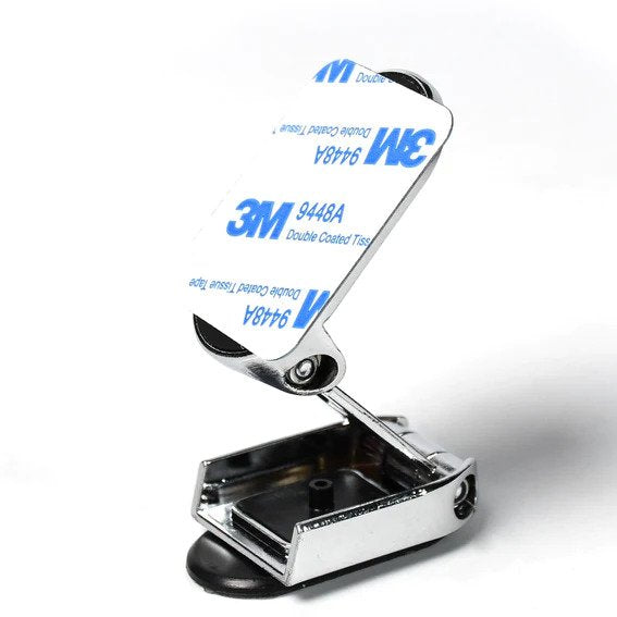 360 DEGREE ROTATING MAGNETIC CAR PHONE HOLDER | METAL FOLDING CAR PHONE HOLDER | NEW ALLOY FOLDING MAGNETIC CAR PHONE HOLDER (PACK OF 1)