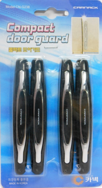 CARNACK COMPACT DOOR GUARD BLACK (SET OF 4)