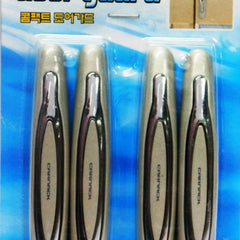 CARNACK DOOR GUARD METTALIC SILVER (SET OF 4)