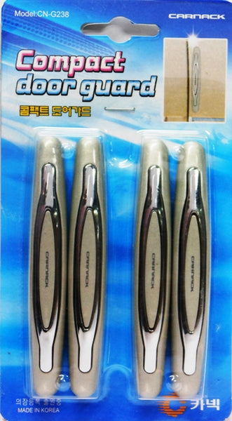 CARNACK DOOR GUARD METTALIC SILVER (SET OF 4)