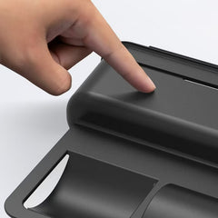Car Seat Gap Filler Multifunctional Seat Side Seam Filler, Seat Side Storage Box with Hook Function