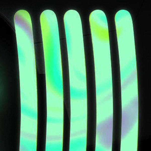 20 Pcs Mix Color Car Wheel Reflective Rim Stickers Luminous Safety Strips For Cars & Bikes