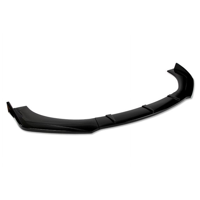 3pc Universal Glossy Black Front Bumper Protector Body Kit Splitter Spoiler Lip (Heavy Quality)