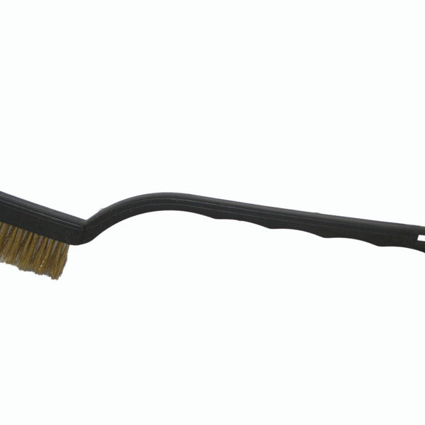 3pcs Mini Stainless Steel Brass Nylon Wire Brush Set Cleaning Detailing Polish