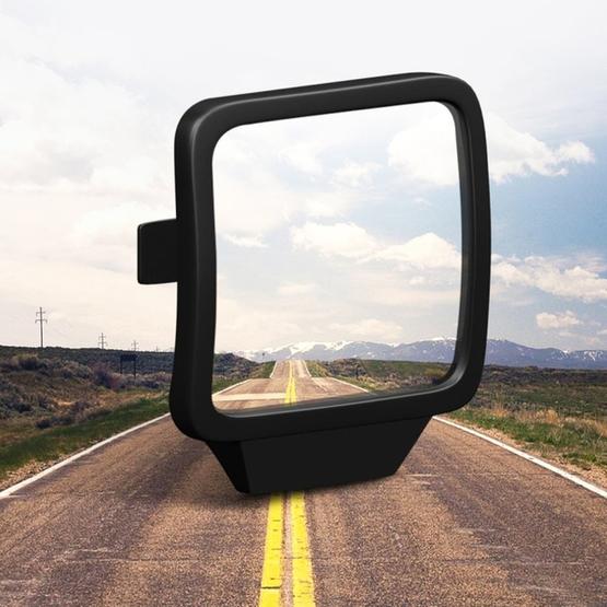 3R-2130 Car Interior Adjustable Wide Angle Rear View Blind Spot Mirror