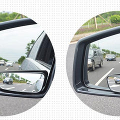 Blind Spot Mirror Wide Angle Adjustable Rear View Mirror Universal Vehicle Car 3R-059