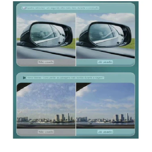 50 Pcs Car Glass Cleaning Wet Wipes Anti Fog & Water Repellent Cleaner For Windshield, Mirrors & Eyeglasses