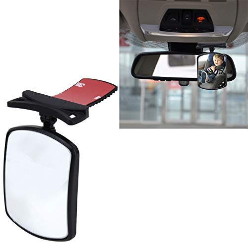 3R2129 Car Baby Rearview Mirror Interior Blind Spot For Baby Child Observation Mounted Baby Mirror Auxiliary Wide-angle Curved Mirror