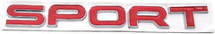 1 Pc Universal Metal Car Style Sport Letters Logo Emblem Car Rear Trunk Sticker