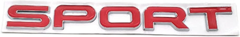 1 Pc Universal Metal Car Style Sport Letters Logo Emblem Car Rear Trunk Sticker