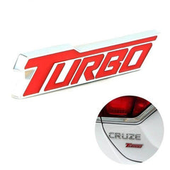 Car 3D One TURBO Logo Aluminium Alloy Metal Emblem Badge Sticker Decal