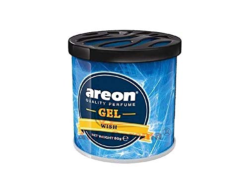 Areon Gel Car Perfume Air Freshener (Wish, 80 gm)