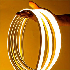 1pc Car New LED Multi-Color Trunk Atmosphere Light, With Scanning And Constant Light Mode, LED Sensor Light Strip