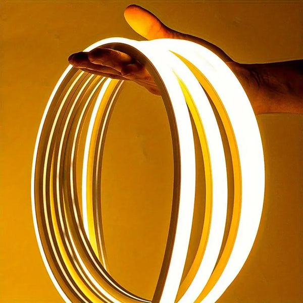 1pc Car New LED Multi-Color Trunk Atmosphere Light, With Scanning And Constant Light Mode, LED Sensor Light Strip