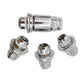 4cs M12 Wheel Locking Alloy Nuts Lug Bolts Security Tapered