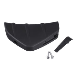 4pcs Black Car Rear Bumper Fin Canard Splitter Diffuser Valence Spoiler