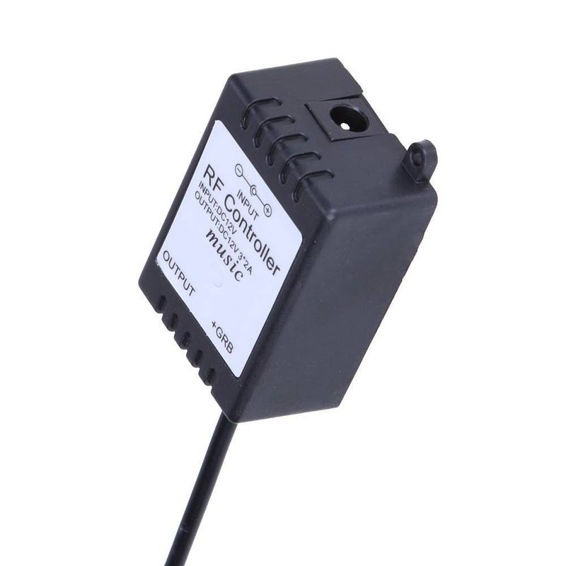 4pcs RGB LED Car Tube Strip Underglow Body Neon Light With Wireless Remote