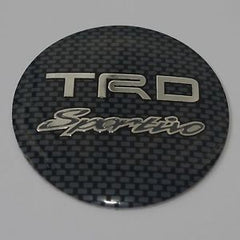 4pcs TRD Sportivo Emblem Car Wheel Center Hub Cap Caps Badge Sticker Decal 60mm