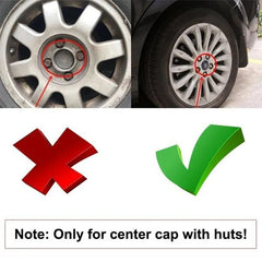 4pcs VOSSEN Wheel Emblem Car Wheel Center Hub Caps Badge Sticker Decal 57mm