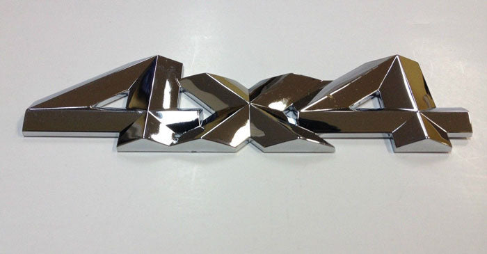 4X4 Sticker 3D Logo Universal Auto Car ABS Emblem Badge Race Decal