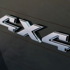 4X4 Chrome Jeep Off Road Mania Badge Emblem Metal Decal Sticker Logo