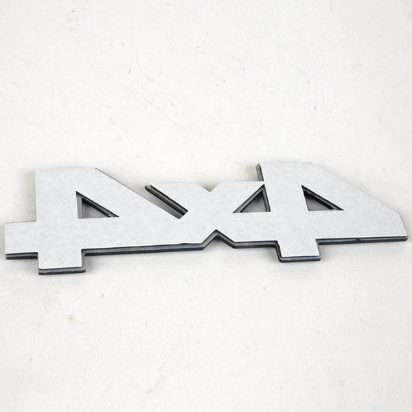 4X4 Red & Black Jeep Off Road Mania Badge Emblem Metal Alloy Decal Sticker Logo