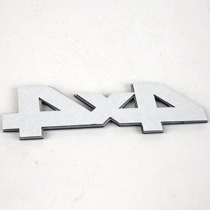 4X4 Red & Black Jeep Off Road Mania Badge Emblem Metal Alloy Decal Sticker Logo