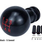 5 Speed Round Ball Gear Shift Knob Stick Universal Manual Aluminum Shifter