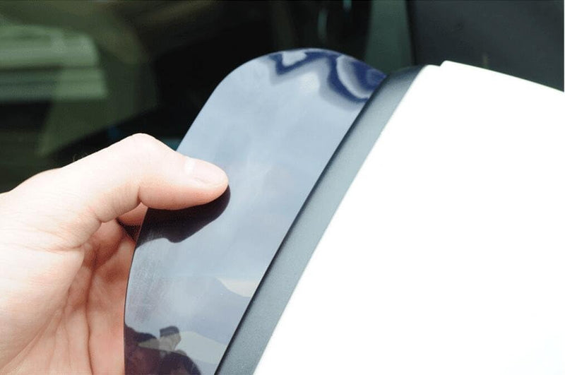 Black Tinted Car Side Mirror Rain Guard Visor (Set Of 2pcs Without Outer Packaging)