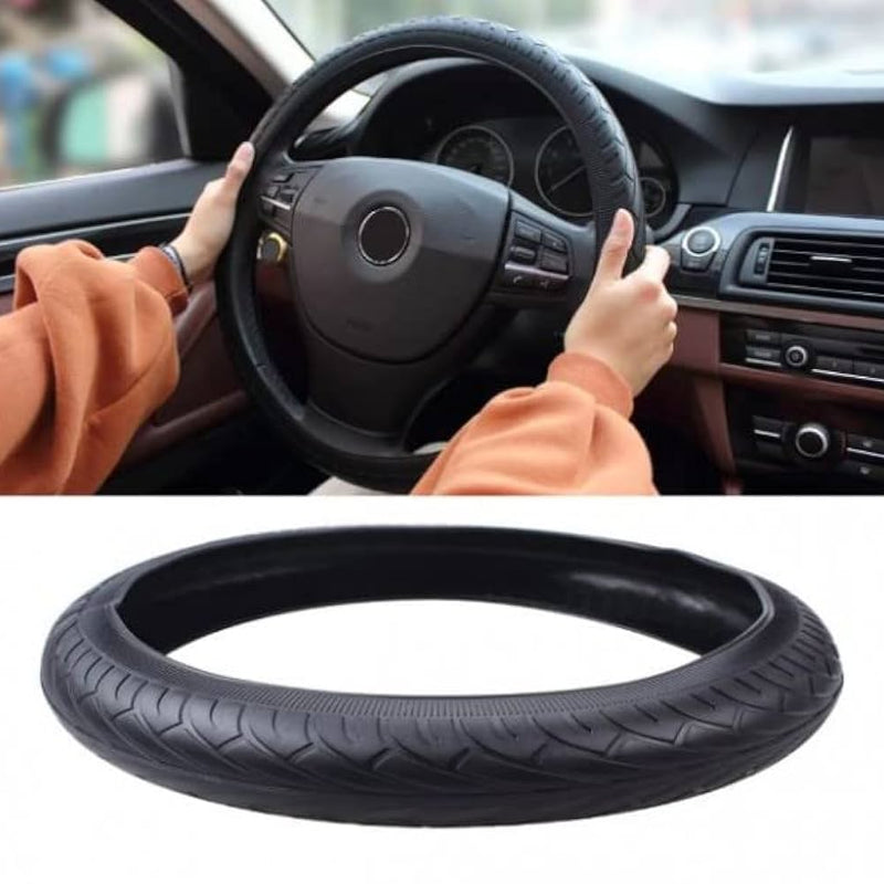 Tyre Design Soft Silicone Car Auto Steering Wheel Cover