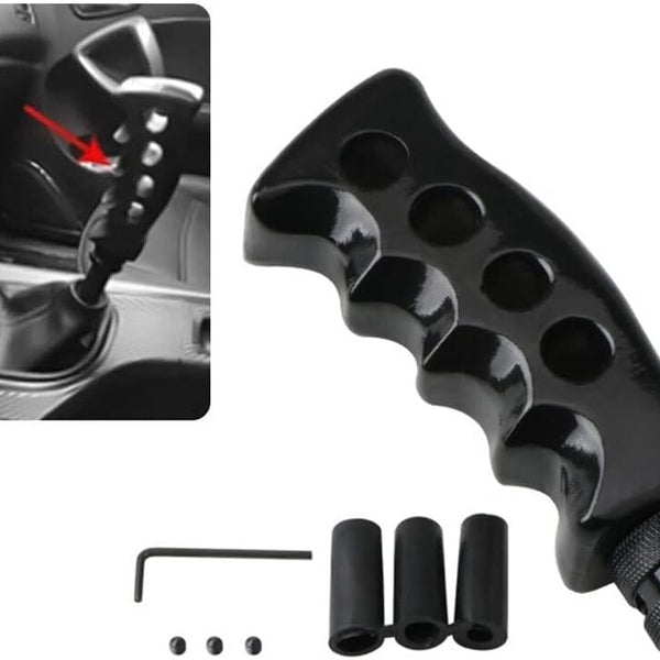 Universal Manual Transmission Car Gun Grip Knife Handle Gear Shift Lever Knob Shifter