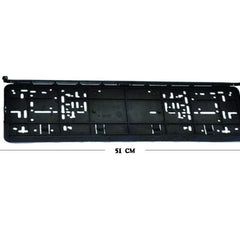 2pcs Car Number ABS Plastic Plate Frame Holder Front And Back