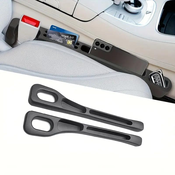 2 Pcs Car Seat Gap Filler EVA Car Seat Gap Organizer, Car Seat Gap Storage, Gap Filler Between Seat and Console Compatible