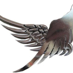 1 Pair 3D Angel Sticker Car Sticker Metal Style Decorative Car Stickers Car Styling Accessory