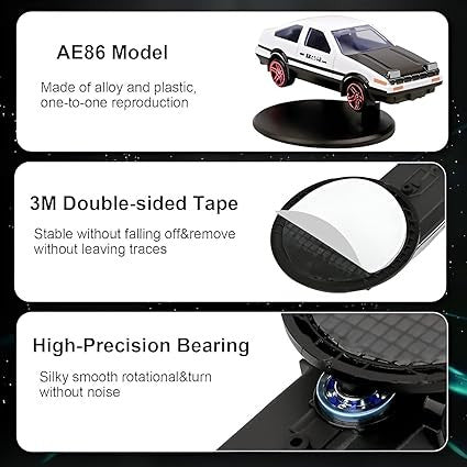 1 Pc Mini Drifting Car Dashboard Decoration Interior Ornament Decorative Showpiece