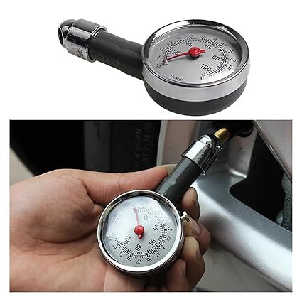 Universal Car & Bike Easy To Read Portable Digital Tire High Precision Air Pressure Gauge Meter