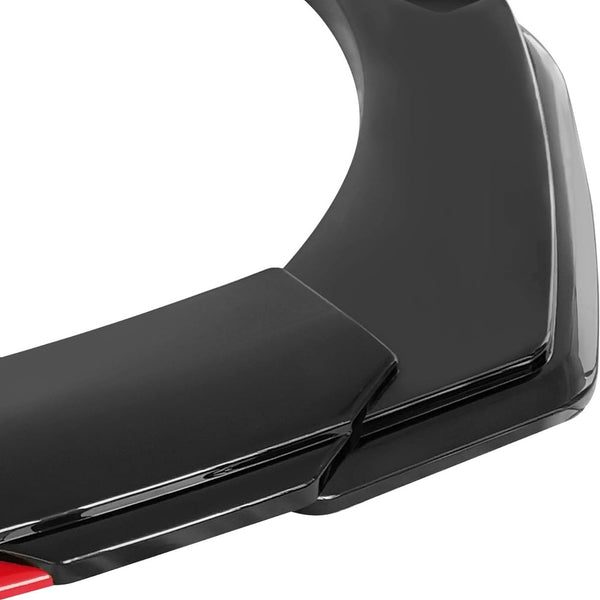 5Pcs Front Bumper Lip Chin Splitter Spoiler Air Dam Fit 66.9
