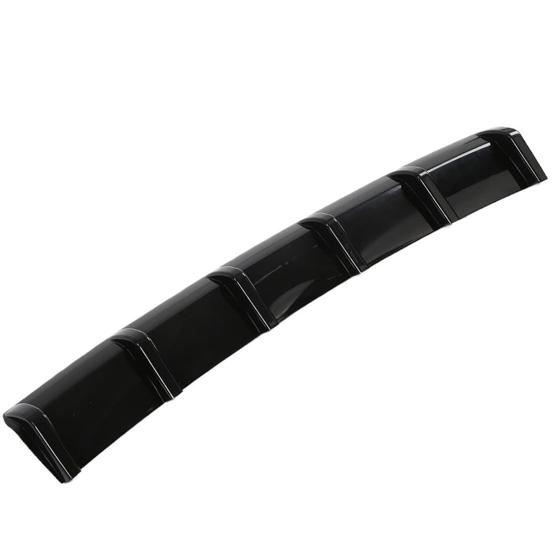 6 Fin Rear Diffuser, Aerodynamic Accessory Universal Improves Vehicle Stability Rear Bumper Spoiler for Car
