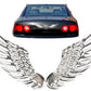 1 Pair 3D Angel Sticker Car Sticker Metal Style Decorative Car Stickers Car Styling Accessory