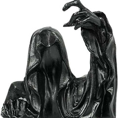 Grim Reaper Rocking Chair Figurine Cute Gothic Mini Statue For Car Dashboard Bookshelf, Desk & Home Decor Funny Resin Shelf Sitter Gothic Decoration