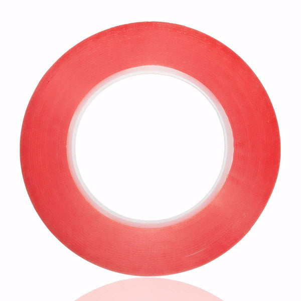 10 Mtr Strong Acrylic Adhesive Clear Double Sided Tape Heat Resistant Double-Sided Transparent Clear Adhesive Tape (10 Meter)