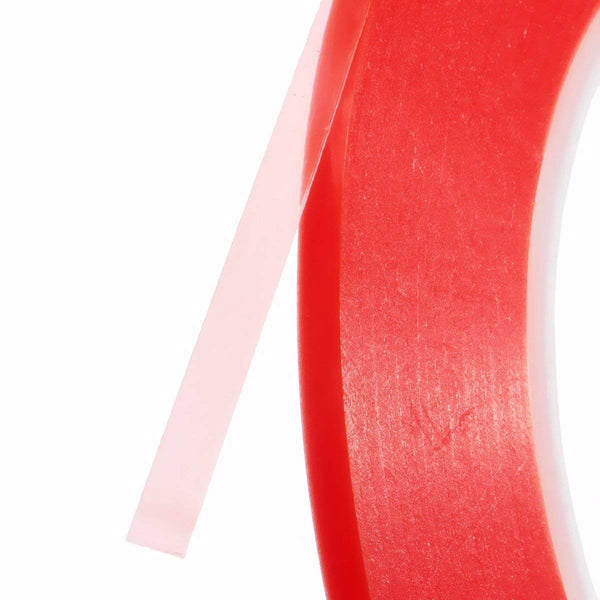 10 Mtr Strong Acrylic Adhesive Clear Double Sided Tape Heat Resistant Double-Sided Transparent Clear Adhesive Tape (10 Meter)