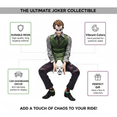 The Joker 15cm Premium Dashboard Figurine (With Removable Mask) For Car