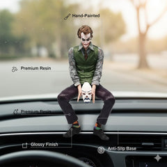 The Joker 15cm Premium Dashboard Figurine (With Removable Mask) For Car