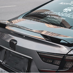 For Hond Accord 10th 2018-2022 Dark Grey YOFER Style Rear Spoiler Wing Lip Flap