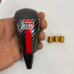 Carbon Design TR / GR Universal Sport Gear Shifter Knob Lever For Most Manual Car With 3 Adapters