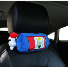 1 Pc N0S Nitrous Oxide Bottle Car Decor Headrest Cushion Creative Plush Pillow