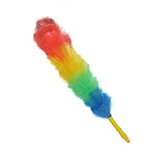 62cm 95gms Magic Colourful Static Feather Duster for Easy Cleaning Home / Office / Shop / Car (Multicolor)